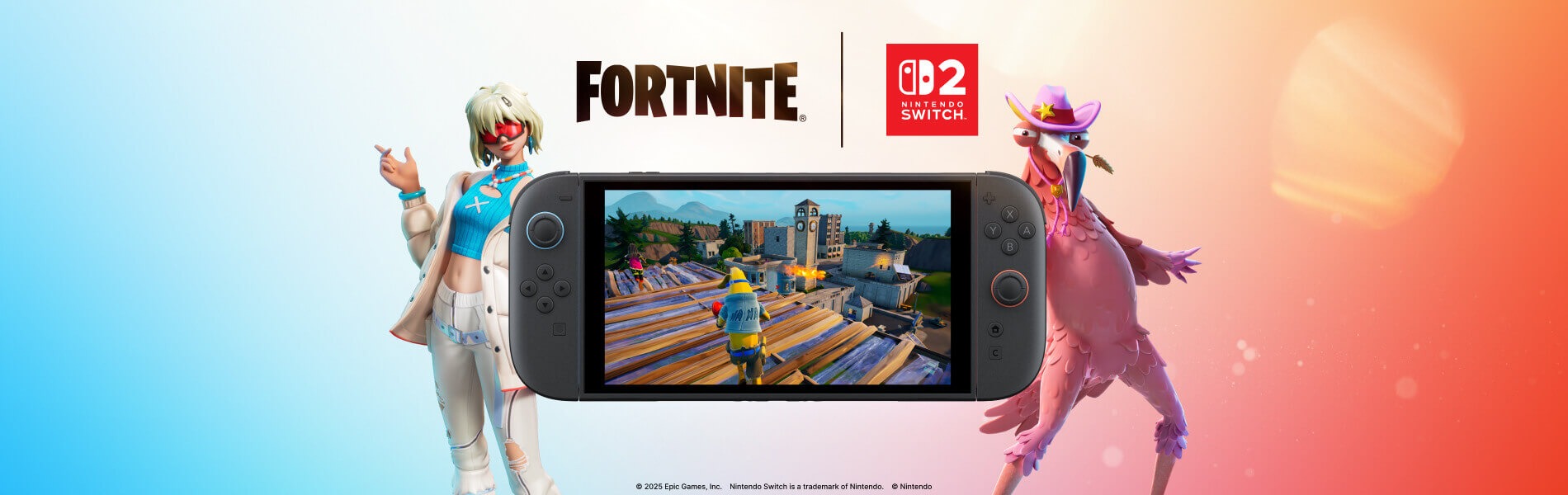 Fortnite выйдет на Nintendo Switch 2!