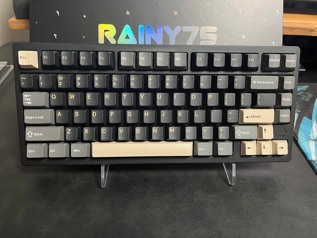 WOBKEY】Rainy 75 Pro black-両立のぼり 大